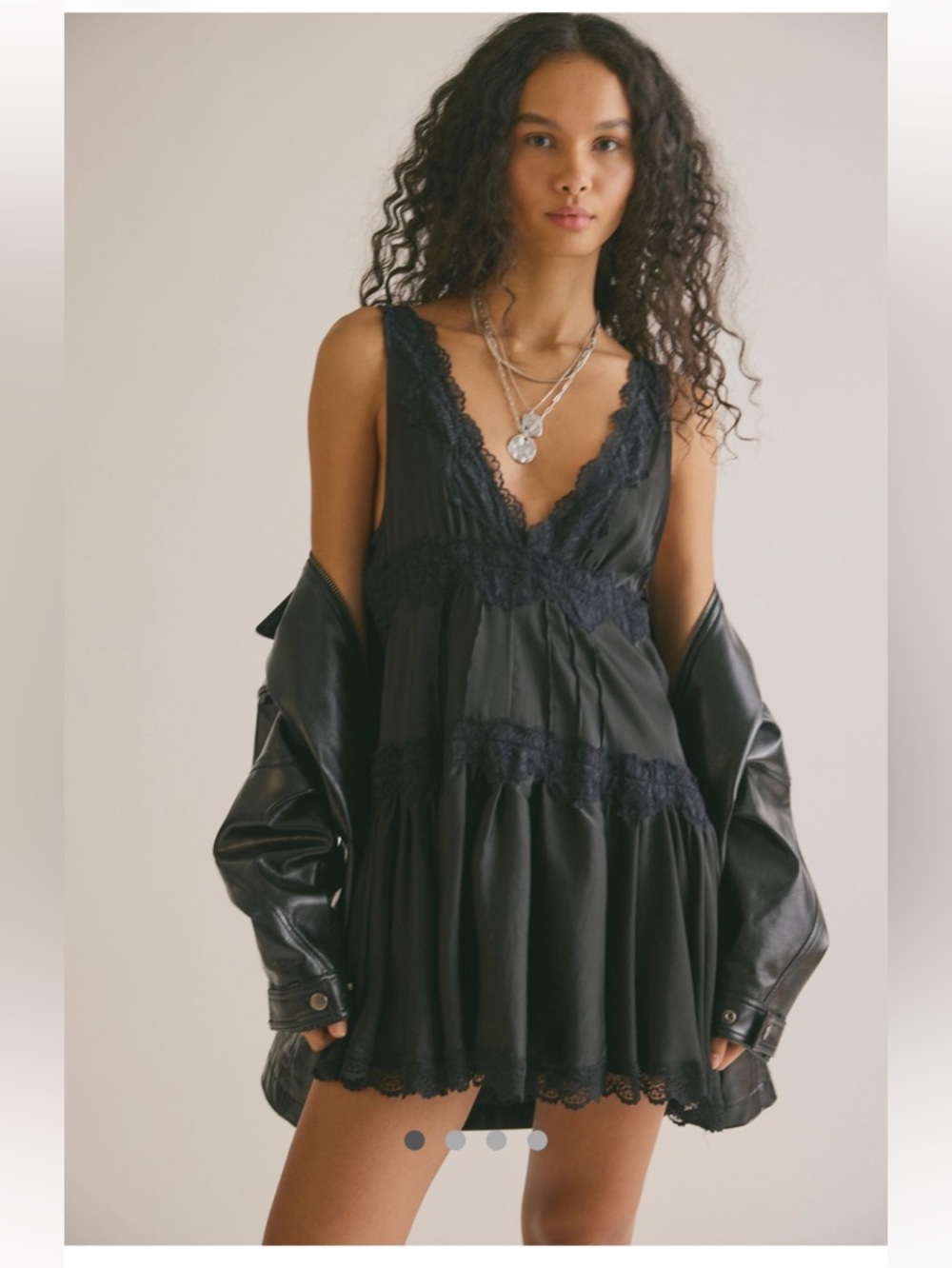 Free People In This Groove Mini Slip